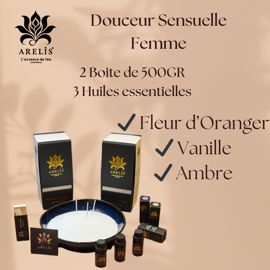 Pack Femme  “Douceur Sensuelle”